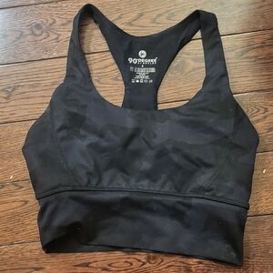 90 Degree By Reflex Camouflage Black Sports Bra